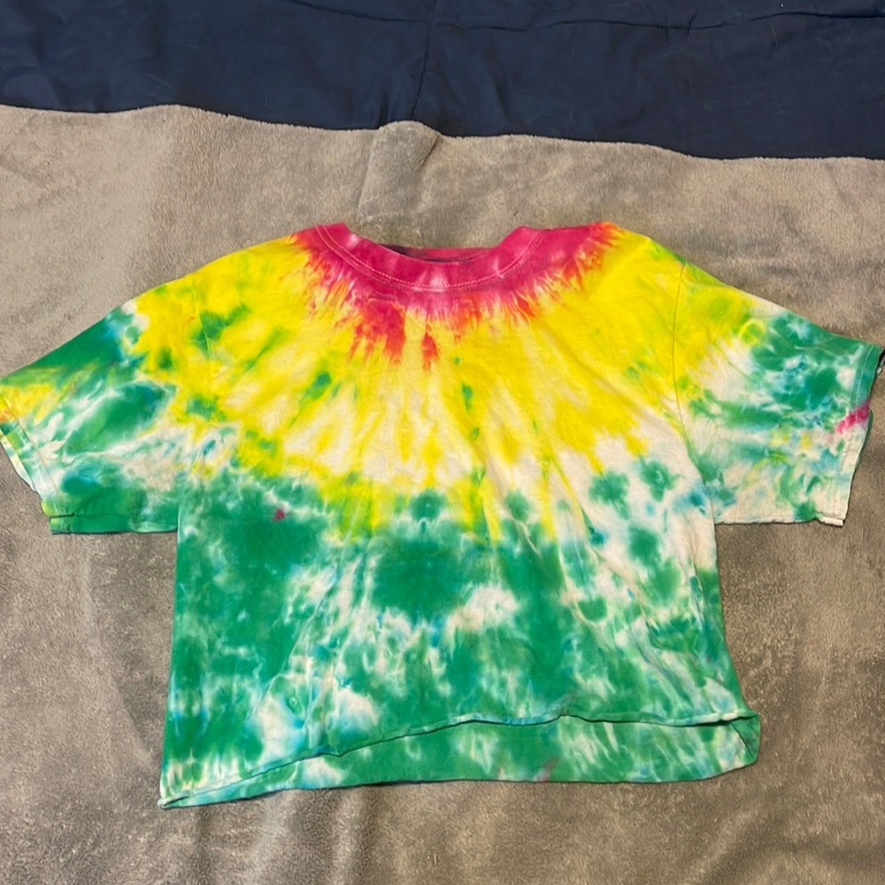 Tie Dye Crop Top